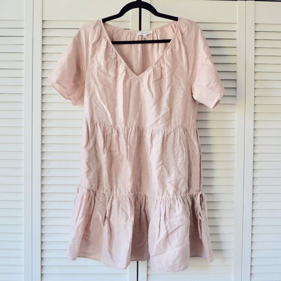 Madewell Linen Blend Lorelei Mini Dress Size Small | Size Small - Picture 2 of 9